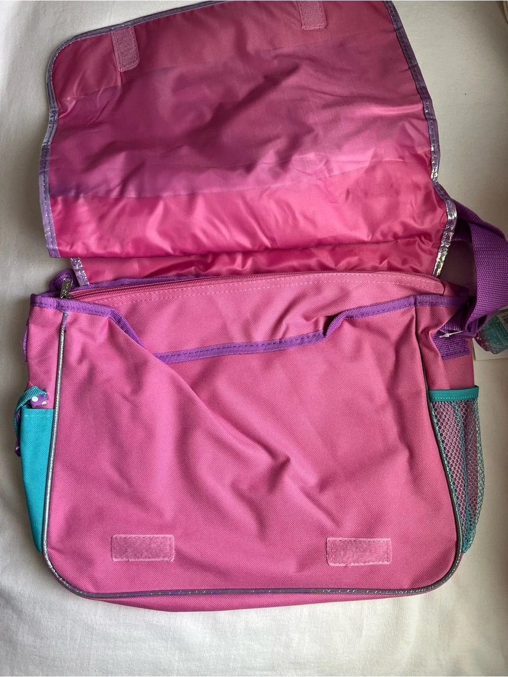 Disney Ariel Pink and Teal Kids Crossbody Bag